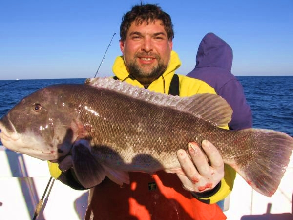 Miss Montauk - Onboard the Miss Montauk II ~ Chum Bag Kevin caught